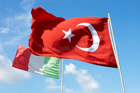 März 2020 geplanten länderspiels gegen italien aufgrund der coronakrise untersagt. Turkische Und Italienische Markierungsfahnen Stockbild Bild Von Bundnis Freundschaft 13207319