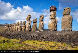 The answers are divided into several pages to keep it clear. Moais Statuen Ahu Tongariki Osterinsel Lizenzfreies Bild 21371903 Bildagentur Panthermedia
