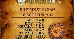 Prediksi Sgp45 16 Agustus2019 Bandartogelterpercaya Zone Bandar Togel Online Terbaik Rumus Togel Hanya Bisa Kita Acak Secara Tel Sydney September 26 Agustus