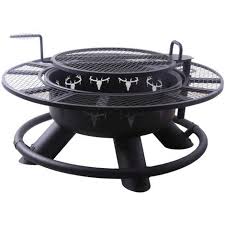 Find Thebig Horn King Ranch 47 In Black Steel Wood Burning Fire Pit By Big Horn At Fleet Farm We Have Low Fire Pit Grill Fire Pit Heater Wood Burning Fire Pit