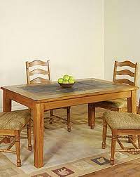 George oliver johns counter height 29.53 dining table top color: Slate Top Dining Table Su 1170ro