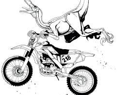 Free Printable Dirt Bike Coloring Pages Coloring Junction