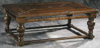 This pine coffee table works well with the burgundy brown tones in the floor and the mantel. Dark Wood Coffee Table Rustic Distressed Accent Furniture