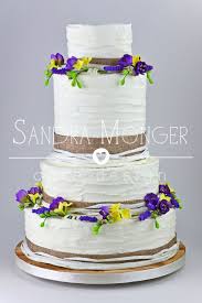 Lavender wedding cake ideas,lavender wedding cake pictures,lemon. Rustic Style Wedding Cake With Natural Hessian And Raffia And Sugar Freesias Lavender And Fo Lavender Wedding Cake Wedding Cake Hessian Metallic Wedding Cakes