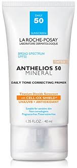 Here are the best mineral sunscreens to protect against harmful uv rays. Amazon Com La Roche Posay Anthelios Mineral Daily Tone Correcting Tinted Face Primer With Broad Spectrum Spf 50 Mineral Sunscreen With Titanium Dioxide 1 35 Fl Oz Premium Beauty