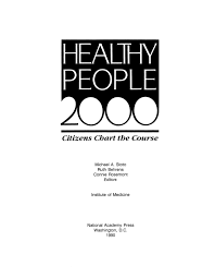 Front Matter Healthy People 2000 Citizens Chart The