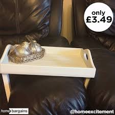 .keep all of your items in one handy to reach place with this stylish home collections grey wooden sofa tray. Home Bargains On Twitter You Lot Seem To Be Loving These Sofa Armrest Trays Like If You Would Love One Of These