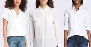 14 Best White Button Down Shirts For Women 2019 The Strategist New York Magazine Ramapir fashion woman's green brocade fancy printed blouse material ❤ liked on polyvore featuring tops, blouses, green top, dressy white blouses. best white button down shirts for women