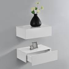 Schlichtes wandregal mit schublade, weiß, 60x23x15 cm. En Casa Wandregal Hangeregal Elverum Mit Schublade Nachttisch In Verschiedenen Farben Online Kaufen Otto