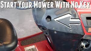 In this content you'll learn: How To Start A Riding Lawnmower With A Screwdriver Try These Two Methods Garden Tool Expert