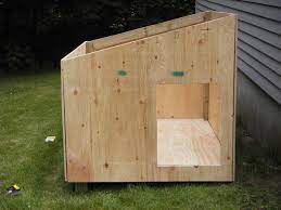 Easy Diy Dog House Plans … | Easy Dog House, Outdoor Dog House, Dog House  Diy