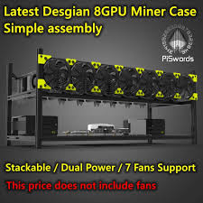Cryptocurrency mining is an intensive process despite being priced at somewhat of a bargain, it bests the rtx 2080 super in raw performance the best graphics card. 8 Gpu Graphics Card Aluminum Stackable Open Air Bitcon Ethereum Miner Mining Rig Rack Case Computer Tower Eth Miner Frame Rig Black Everything Cryptocurrency