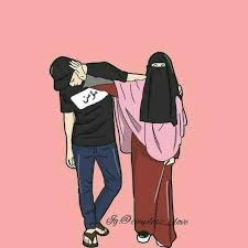 Aduh Sayang Saya Islamic Cartoon Cute Muslim Couples Anime Muslim