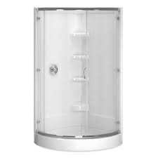 Cerise 38 In X 38 In X 78 In Shower Stall In White 422031 At The Home Depot Shower Enclosure Shower Stall Glass Corner Shower