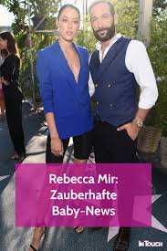 Seit vier jahren ist rebecca mir, 24, glücklich mit massimo sinató, 35, zusammen. Rebecca Mir Massimo Sinato Zauberhafte Baby News Fischer Hochzeit Rebecca Mir Baby News