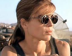 A human soldier is sent from 2029 to 1984 to stop an almost indestructible cyborg killing machine, sent from the same year, which has been programmed to execute a young woman whose unborn son is the key to humanity's future salvation. Terminator Linda Hamilton Sarah Connor Character Profile Writeups Org