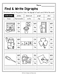 Consonant Digraphs Worksheets Sh Ch Th Wh Ph Kn Wr Qu In 2020 Digraph Kindergarten Reading Worksheets Phonics Activities