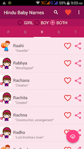 Hindu baby boy names starting with m by alphabet ; Hindu Baby Names With Meanings Apps On Google Play