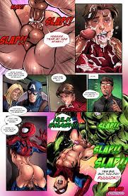 Phausto - Avengers gay porn comic