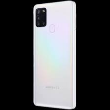 Synthetic rubber slipcover, polycarbonate shell features: Bajaj Electronics Shop Online Samsung Galaxy A21 6gb 64gb White At Reasonable Prices