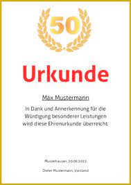 Maybe you would like to learn more about one of these? Mustertexte Fur Ehrenurkunden Urkunden Online De
