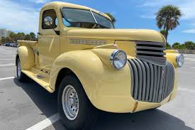 Image result for Yellow 1946 Truck