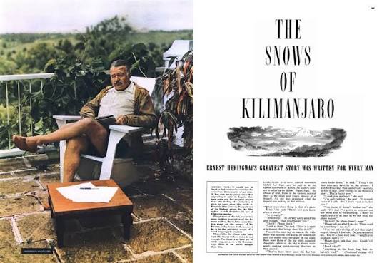 The Snows of Kilimanjaro | Esquire | SEPTEMBER, 1949