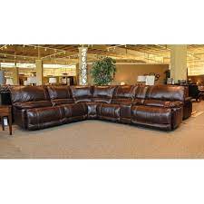 Cheers Sofa X8698m Timbers Leather 6 Piece Power Reclining Sectional Comes In Tobacco Brown Leath Family Living Rooms Family Room Furniture Reclining Sectional