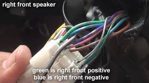 Basic speaker wiring diagram for woofers Toyota Camry Stereo Wiring 2012 2014 Youtube