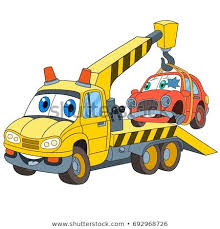 Get first access to free photos and other burst content. Cartoon Vehicle Transport Tow Truck Evacuator With A Broken Car Isolated On White Background Colorful Book Pa Tow Truck Towing Company Towing And Recovery