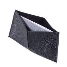 Визитница / картхолдер aliexpress fashion business credit card holder women metallic pu leather rfid wallet male bank id name card case porte carte cardholder. Troika Lederfalter Leather Folding Card Case Troikaus Com