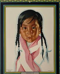 Vintage Winold Reiss Calendar Print