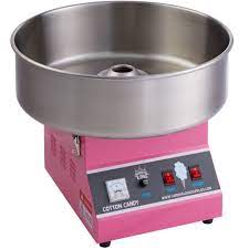 Carnival King Ccm21e Cotton Candy Machine With 21 Stainless Steel Bowl 110v
