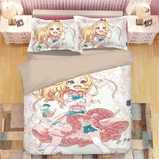 Mxdfafa Anime Eromanga Sense Izumi Sagiri Duvet Cover Set 3D Bedding Set  Luxury Comforter Bed Set 1 Duvet Cover and 2 Pillowcase - AliExpress