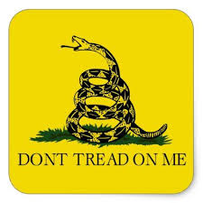 Gadsden Flag Don T Tread On Me Square Sticker Zazzle Com In 2020 Dont Tread On Me Gadsden Flag Gadsden