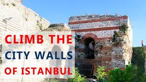 Walls of constantinople (istanbul city walls). Climb The City Walls And Walk The Old Streets Of Istanbul Samatya Youtube