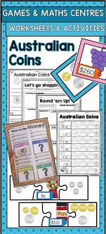 Australian Money Games Maths Centres And Worksheets Australian Money Money Worksheets Math Centers