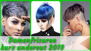 · in dem video vorgestellt damen kurzhaarfrisuren 2015. 20 Frisurideen Fur Damenfrisuren Kurz Undercut 2019 Youtube