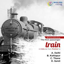 train of #India ran from Bombay (Mumbai ...