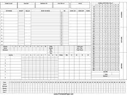 .scorecard updates, match facts & related news of all the international & domestic cricket matches across the globe. Printable Cricket Score Sheet