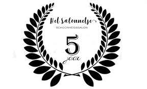 Feest 5 Jarig Jubileum Het Salonnetje