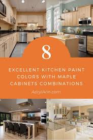 Changing kitchen cabinet paint colors is an easy way to give your kitchen a whole new look. 8 Most Excellent Kitchen Paint Colors With Maple Cabinets Combinations You Must Know Aprylann