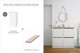 Ikea ställ and @thirteenolive leather handles. Ikea Hack Mit Dem Bissa Schuhschrank Einfaches Diy Blog Dreieckchen