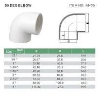 Premium Custom Size PVC Elbow Pipe Fittings Wholesale - PVC ...
