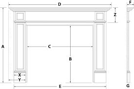 Gas fireplace mantel clearance code. Acadia Wood Mantel Mantelsdirect Com