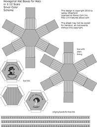 Miniatures Projects Tutorials Dolls House Shop Hat Boxes Dollhouse Printables
