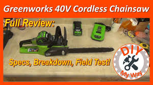 Love the fact that it is just the right length. Top 5 Best Battery Powered Chainsaw 2021 Reviews