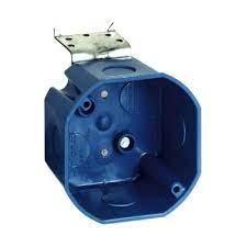 4.8 out of 5 stars 56. Carlon 4 In New Work Octagon Ceiling Electrical Box With L Bracket Case Of 8 A615del The Home Depot L Bracket Metal Electrical Box Electrical Box