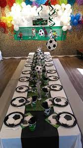 See more ideas about soccer decor, soccer, soccer bedroom. Jump2it Kelowna Soccer Themed Birthday Party Soccer Birthday Parties Boys Soccer Birthday Party Soccer Theme Parties