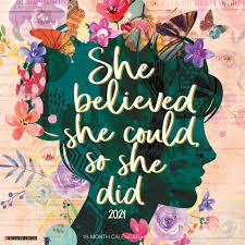 2021 Monthly Wall Calendar She Believed She Could So She Did Willow Creek Press In 2020 She Believed She Could Wall Calendar Believe